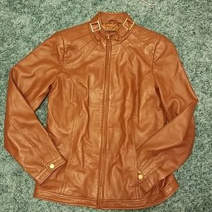 Ladies Bradley leather jacket